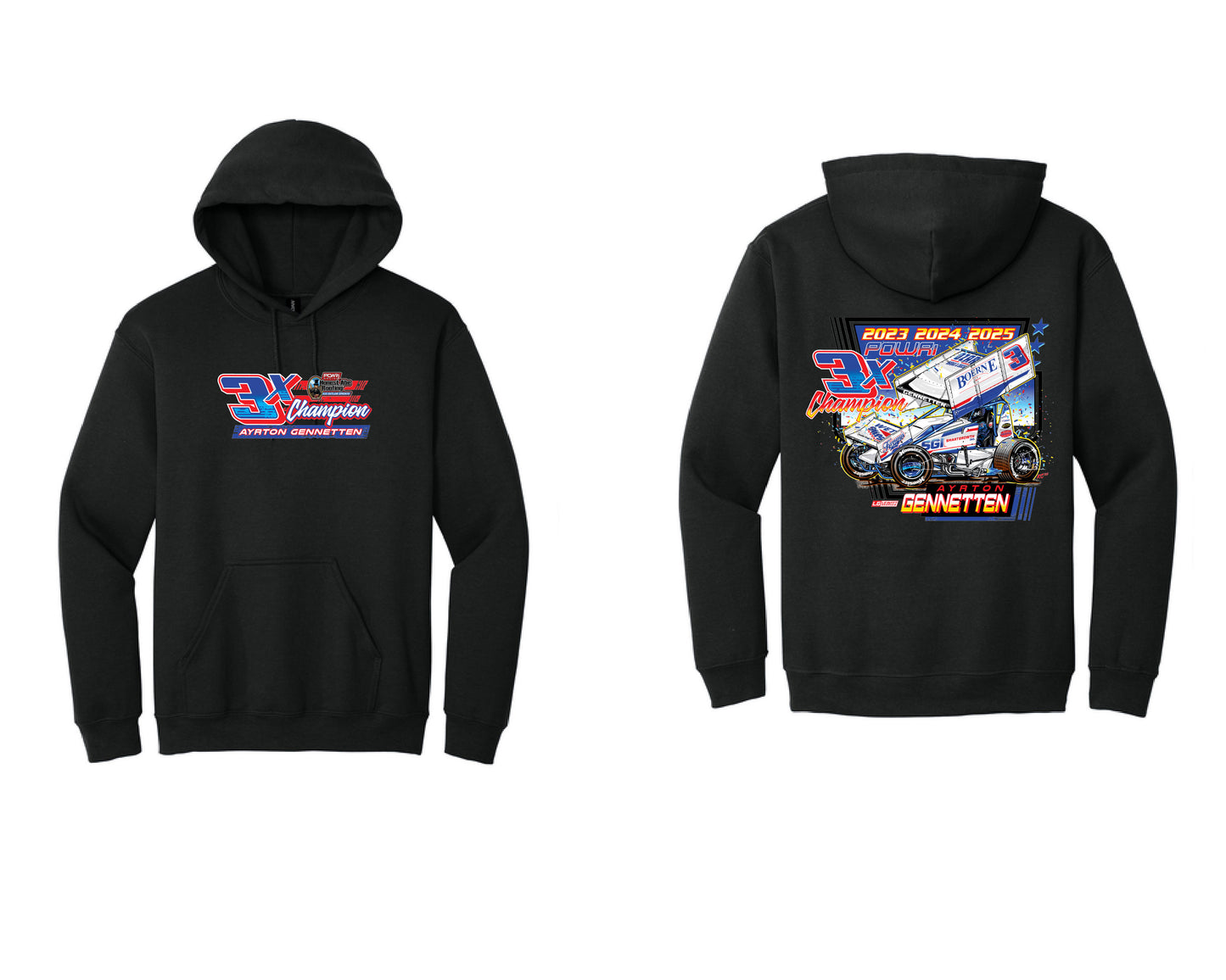 3x POWRi Merch Hoodie