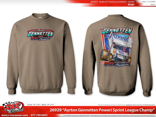 2024 POWRi Champion Crew Neck