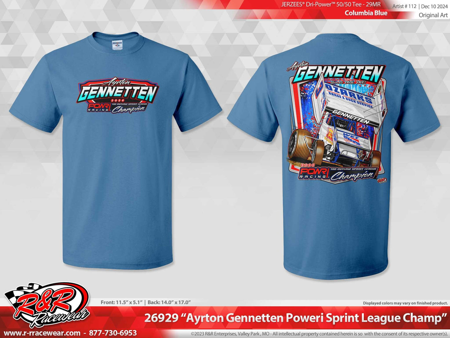 2024 POWRi Champion Shirt