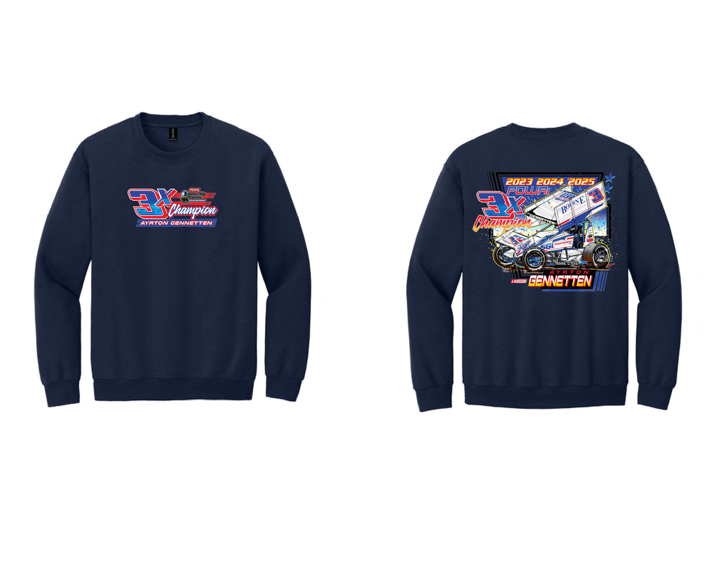 3x POWRi Merch Crew Neck