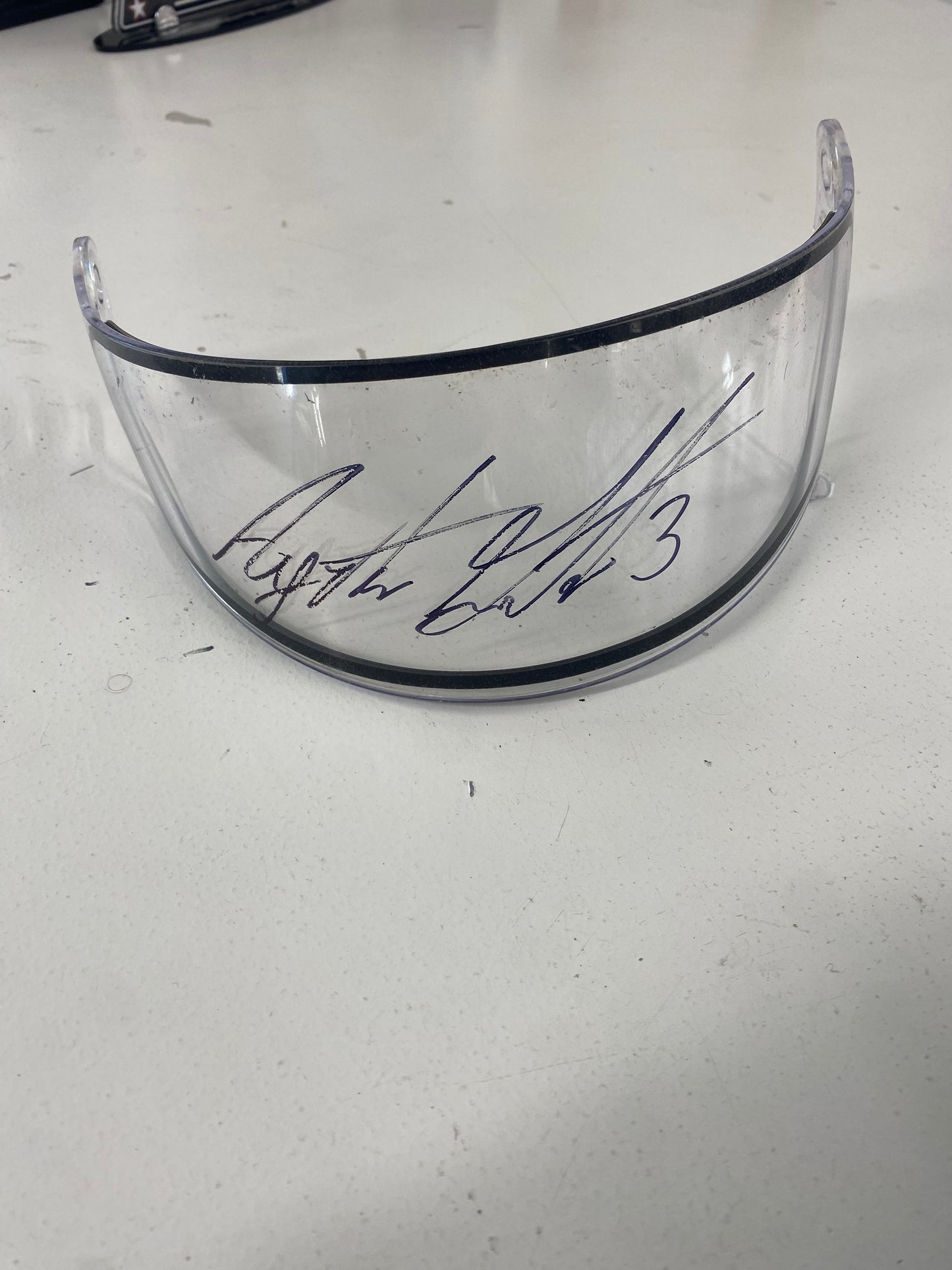 Signed Visor