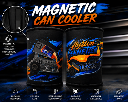 Magnetic Koozie Boerne Brand 3