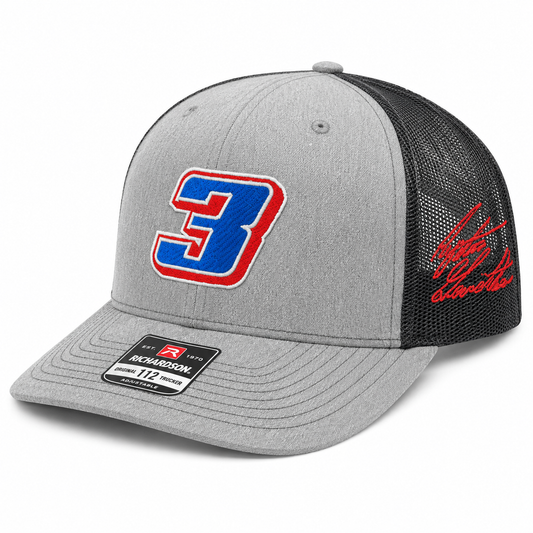AG3 Signature Hat Grey/Black