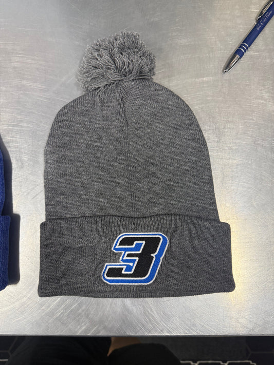 AG3 Palm Beanie (Black 3)