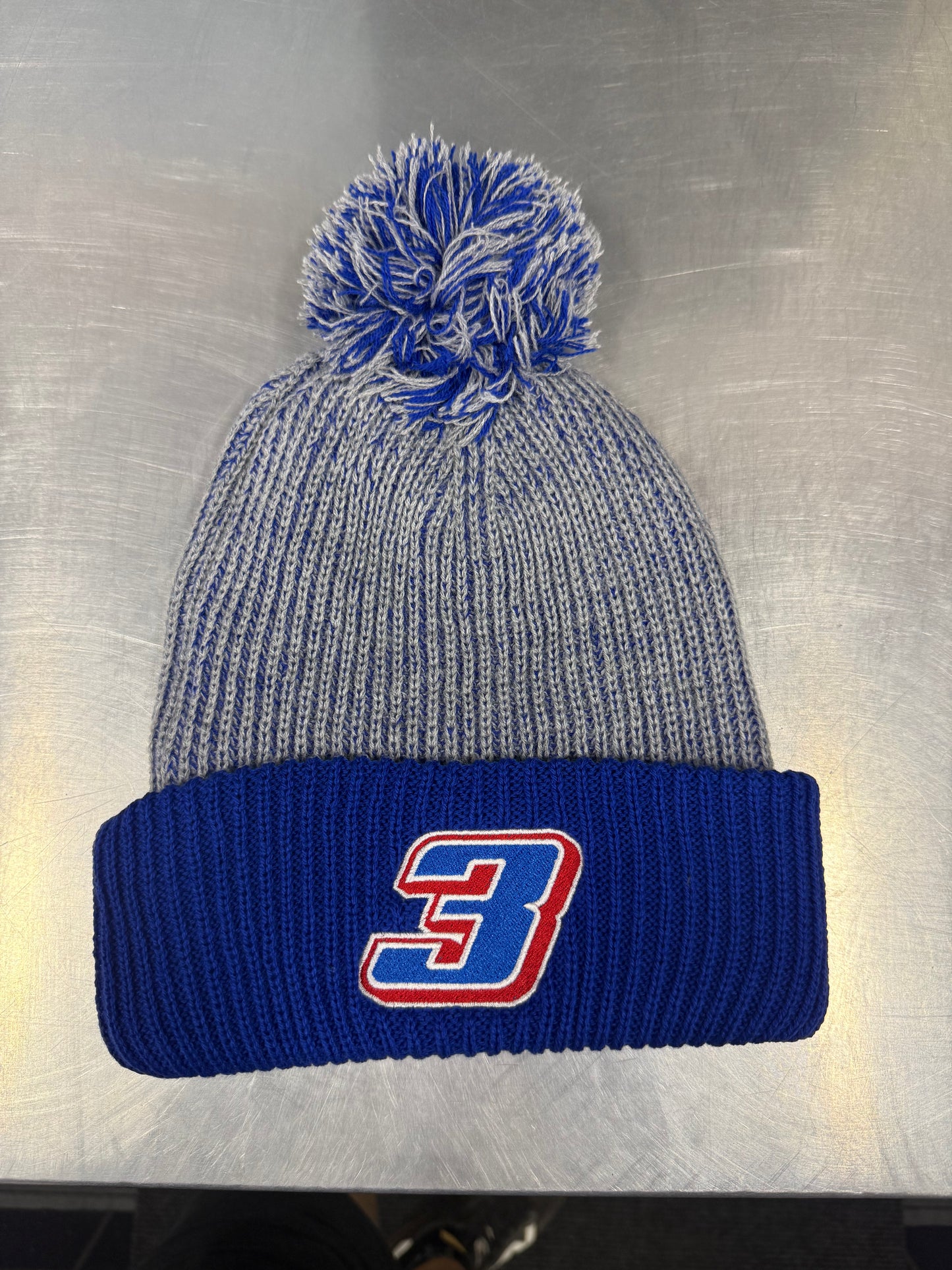 AG3 Palm Beanie (Blue 3)