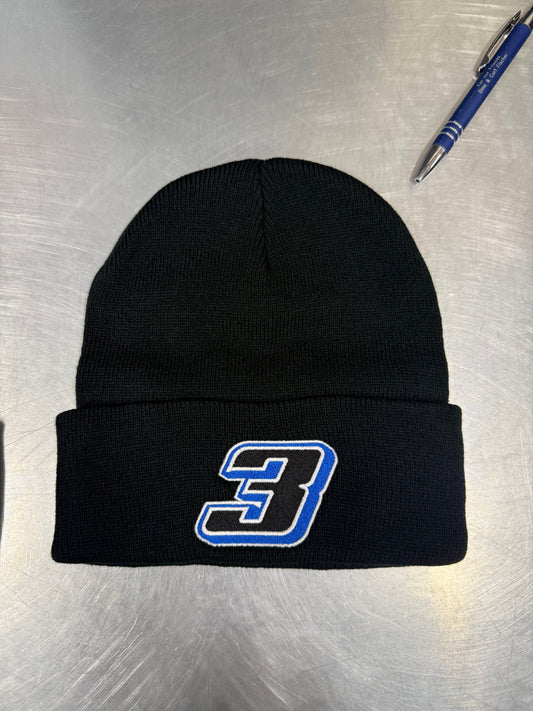 AG3 Beanie (Black 3)