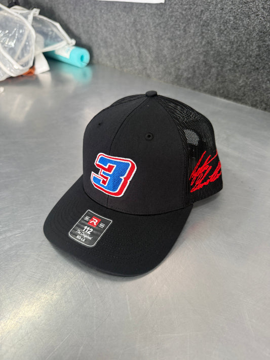AG3 Signature Hat Black