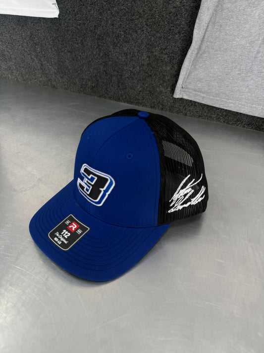 AG3 Signature Hat Blue/Black